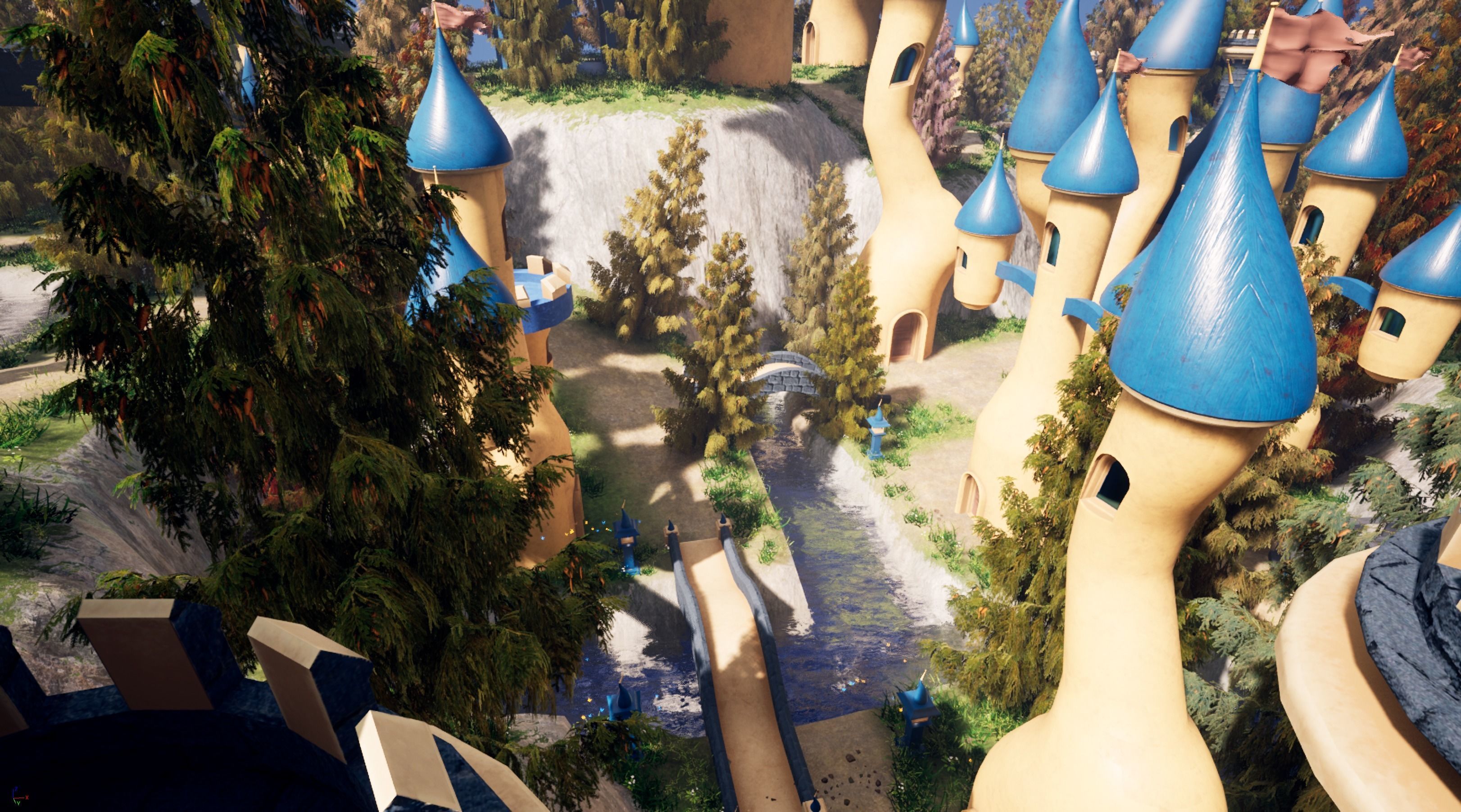 WonderLand Environment For Unreal Engine 5 Low-poly 3D model_24