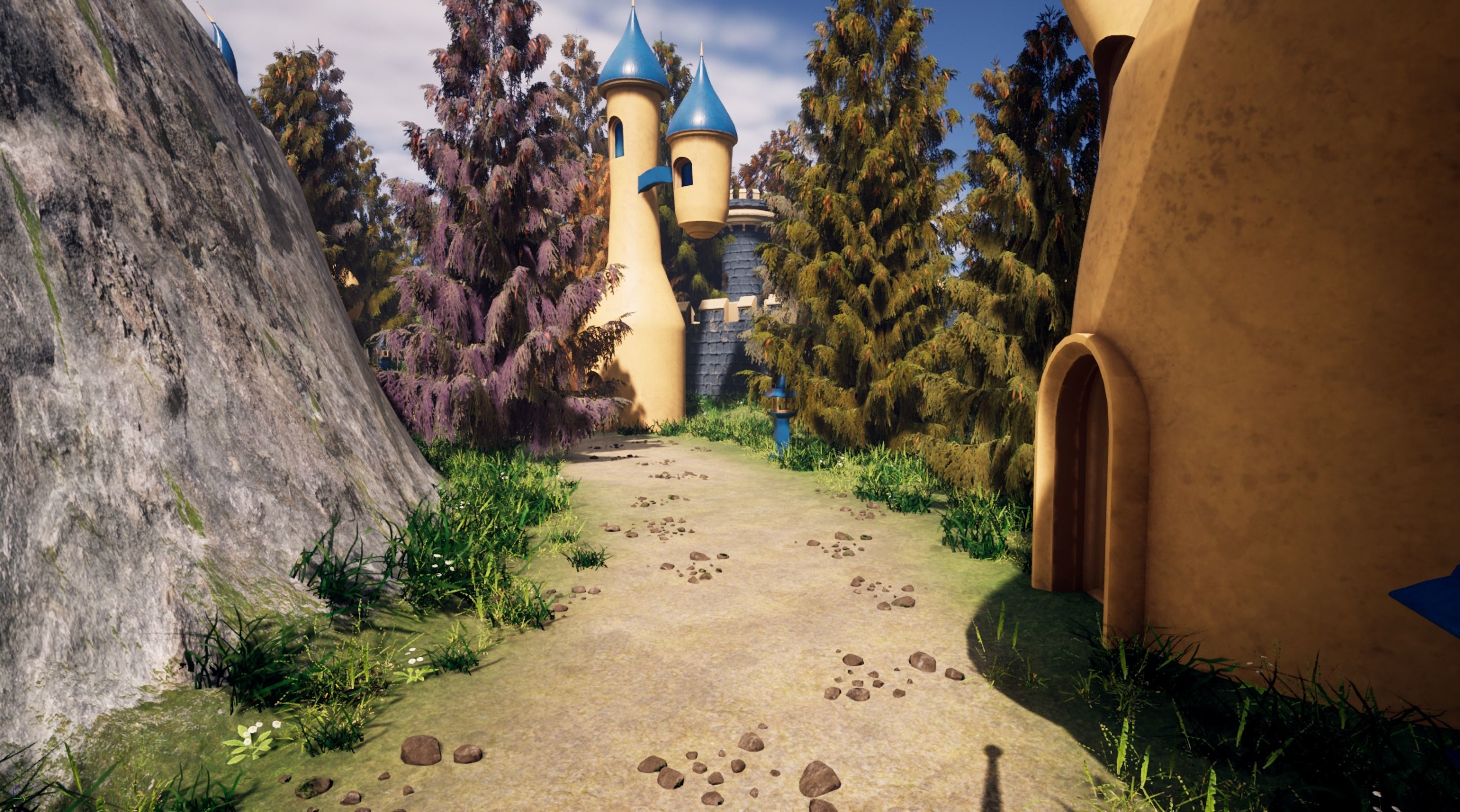 WonderLand Environment For Unreal Engine 5 Low-poly 3D model_19