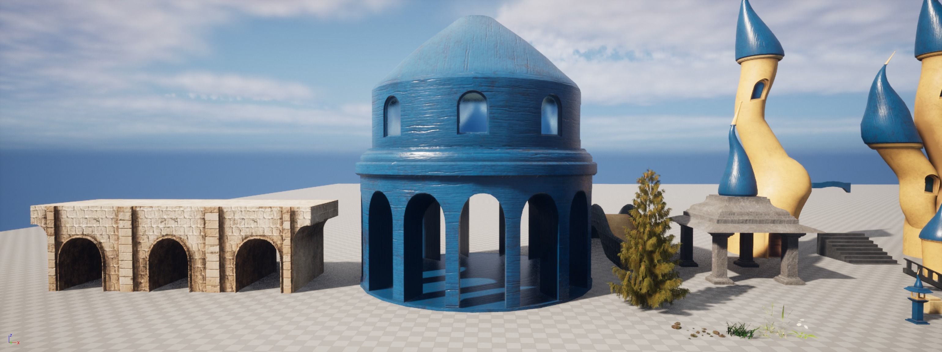 WonderLand Environment For Unreal Engine 5 Low-poly 3D model_12