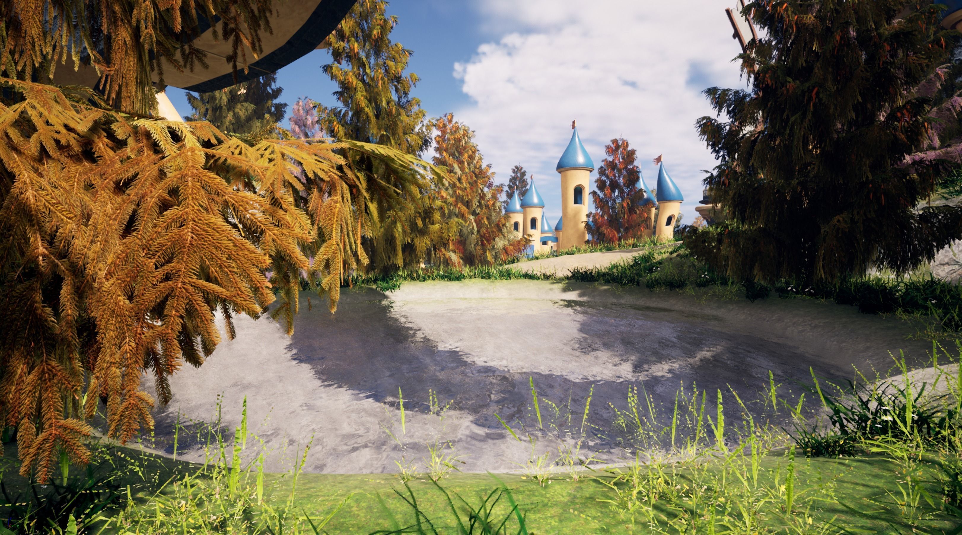WonderLand Environment For Unreal Engine 5 Low-poly 3D model_26