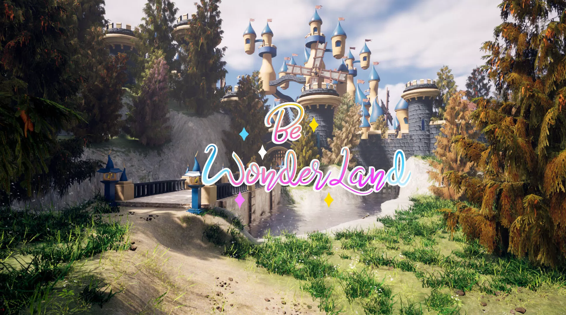 WonderLand Environment For Unreal Engine 5 Low-poly 3D model_0