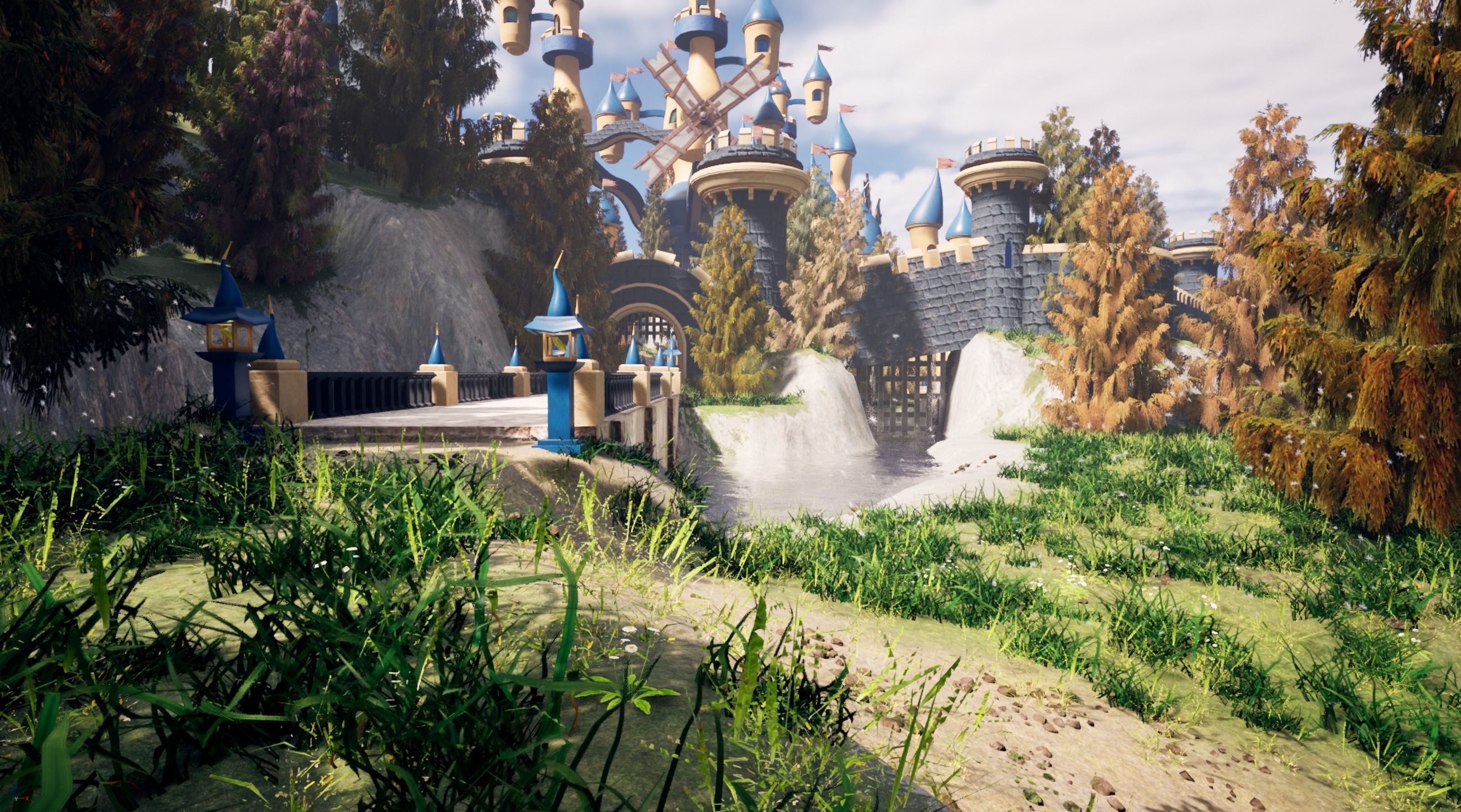 WonderLand Environment For Unreal Engine 5 Low-poly 3D model_8