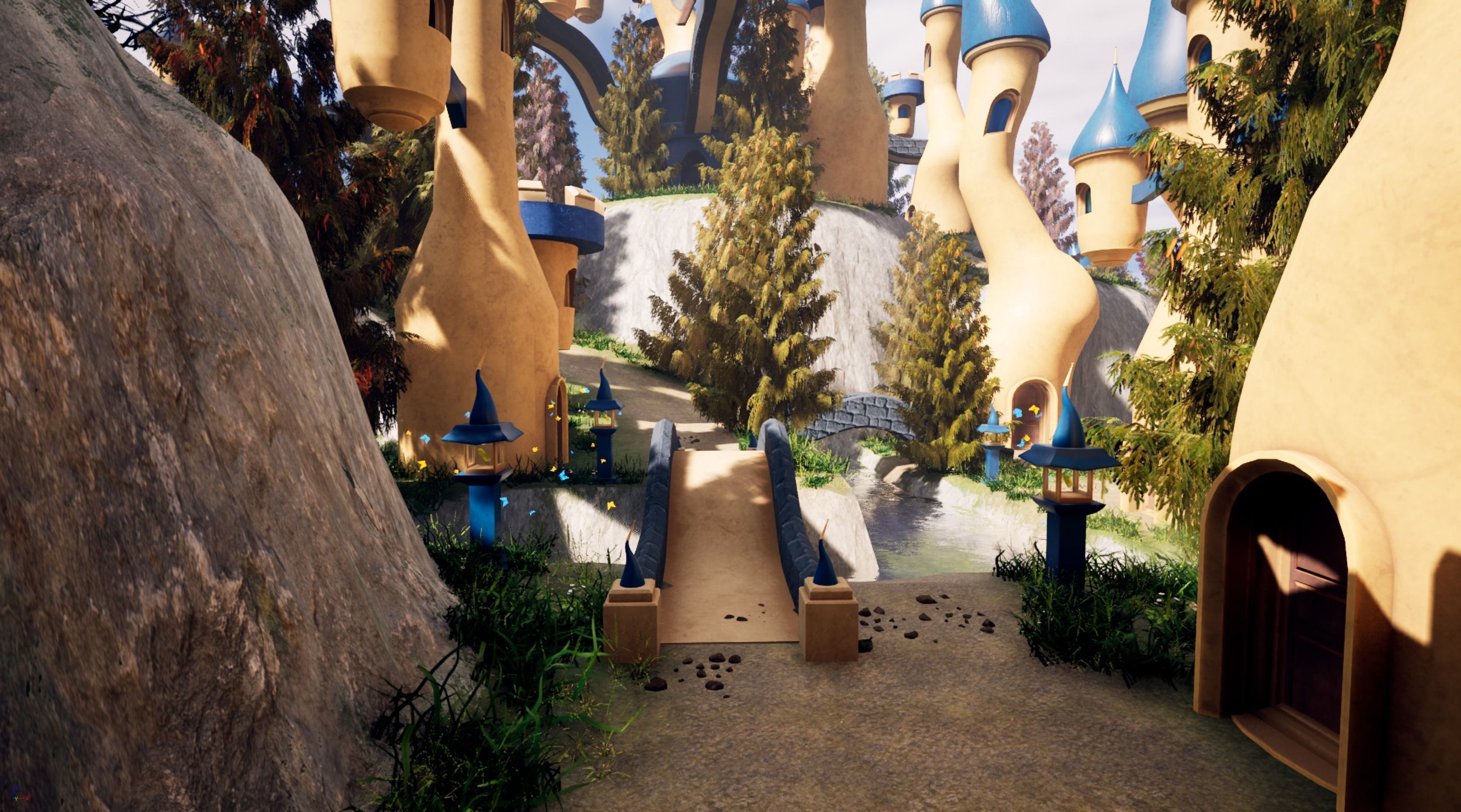 WonderLand Environment For Unreal Engine 5 Low-poly 3D model_7