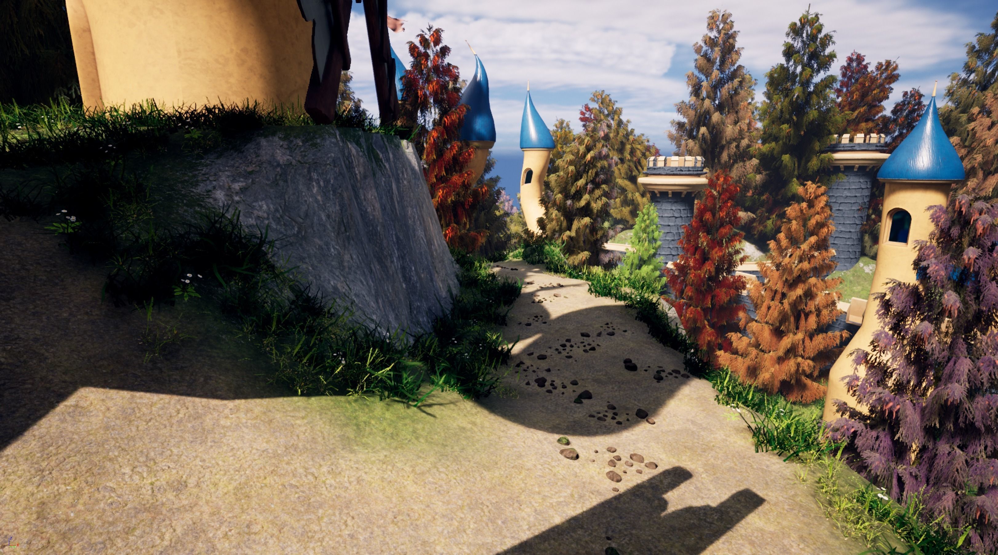 WonderLand Environment For Unreal Engine 5 Low-poly 3D model_25