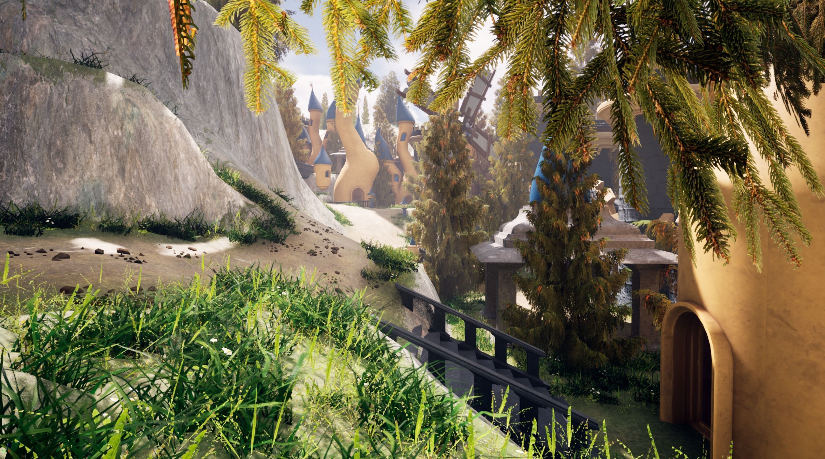 WonderLand Environment For Unreal Engine 5 Low-poly 3D model_17