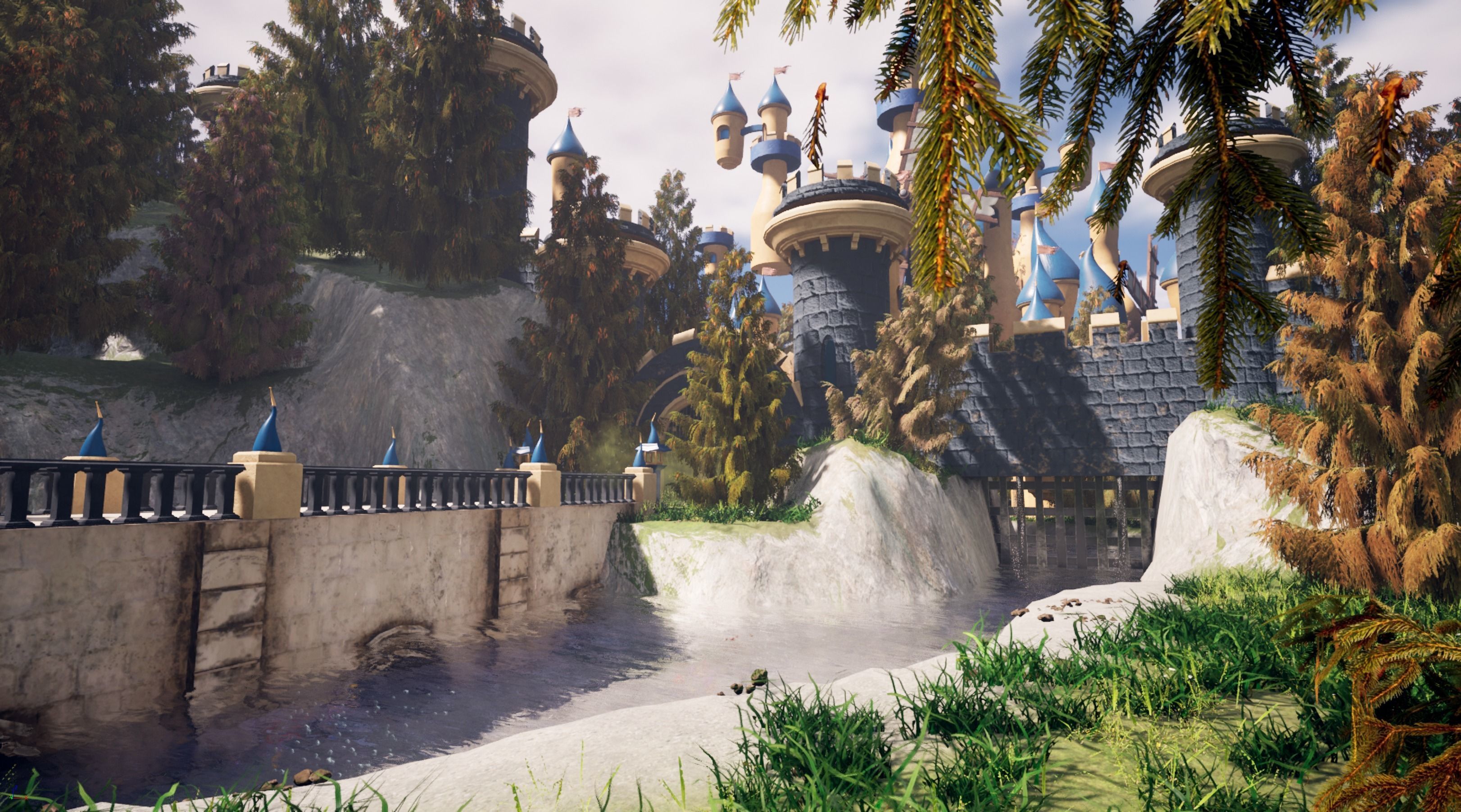 WonderLand Environment For Unreal Engine 5 Low-poly 3D model_15
