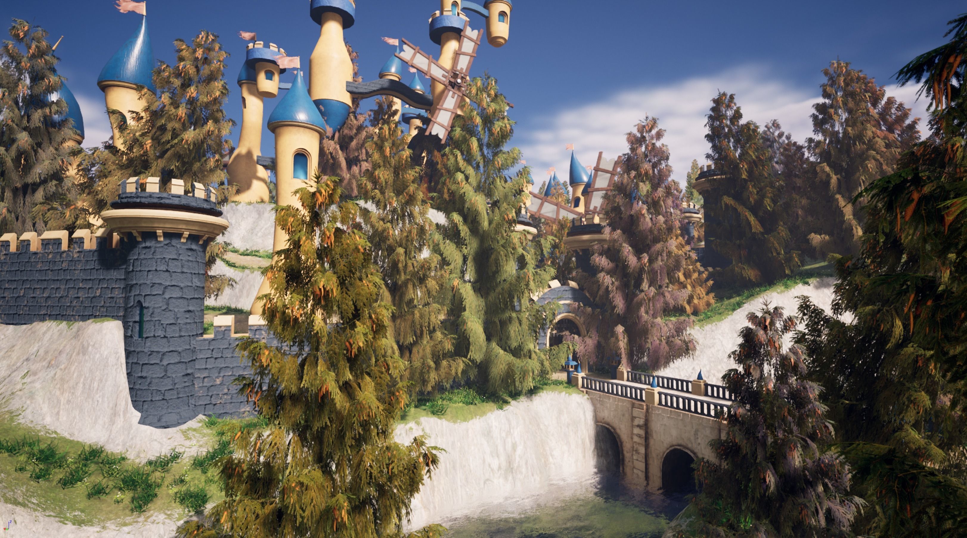 WonderLand Environment For Unreal Engine 5 Low-poly 3D model_16