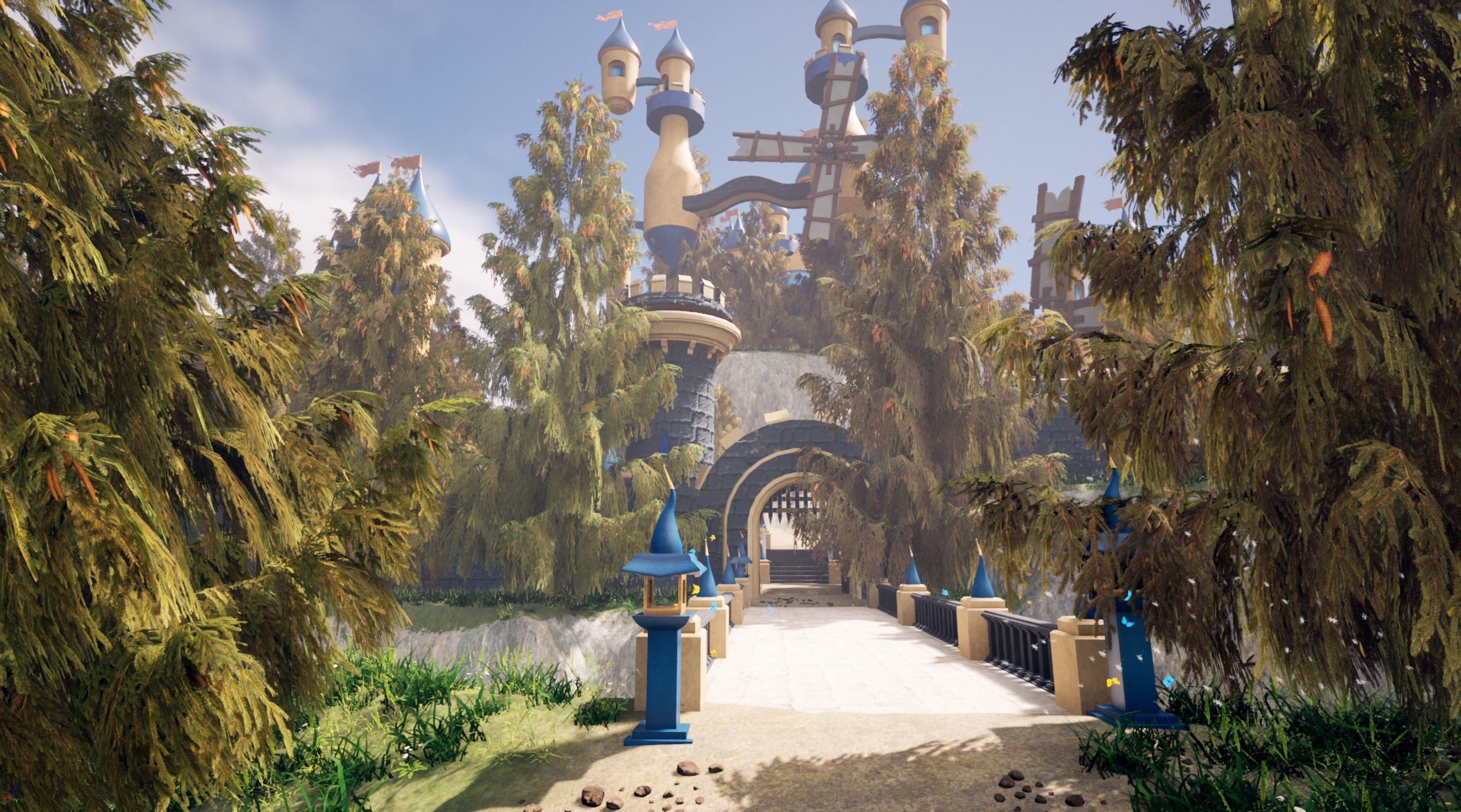 WonderLand Environment For Unreal Engine 5 Low-poly 3D model_20