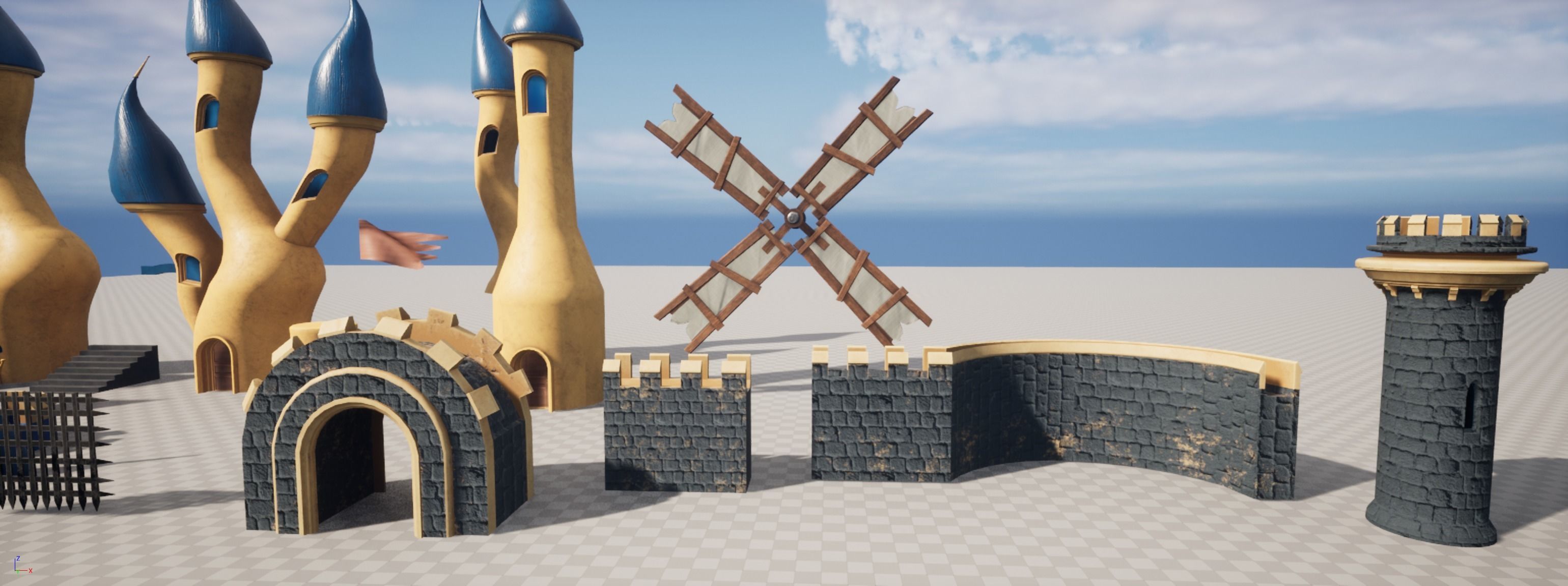 WonderLand Environment For Unreal Engine 5 Low-poly 3D model_10