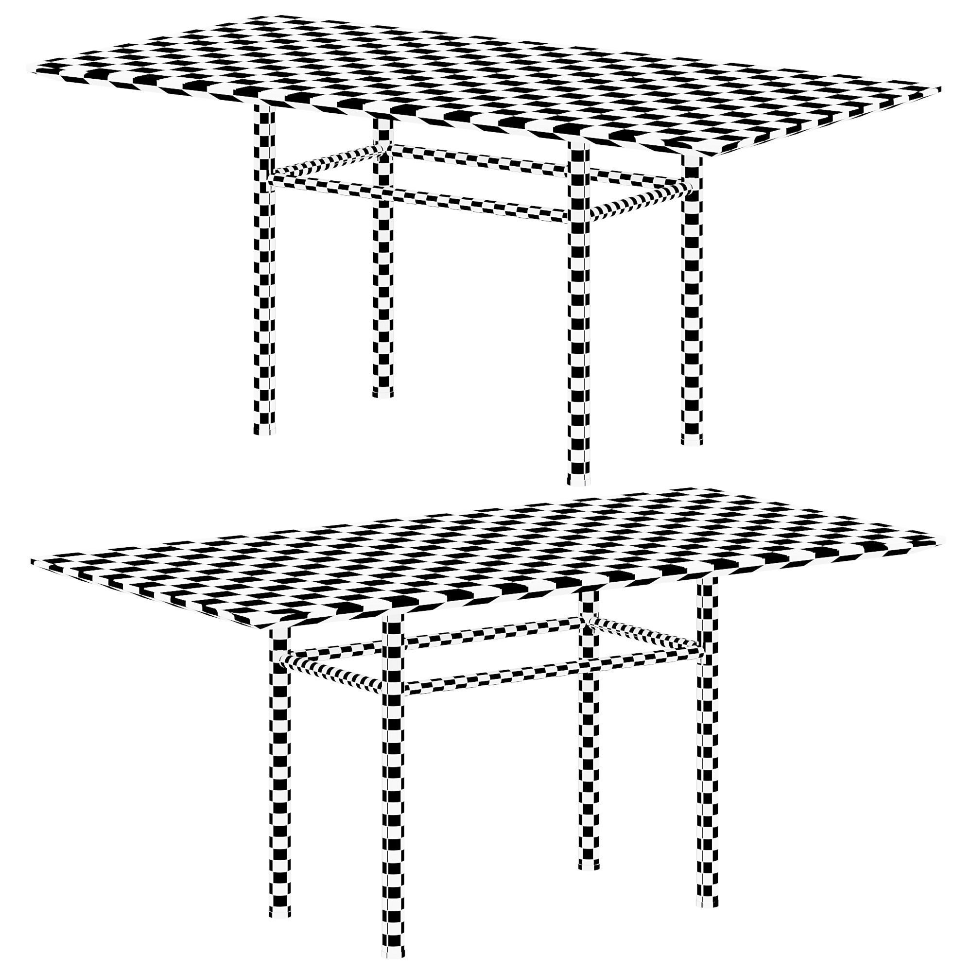 Fard table by bonaldo 3D model_4