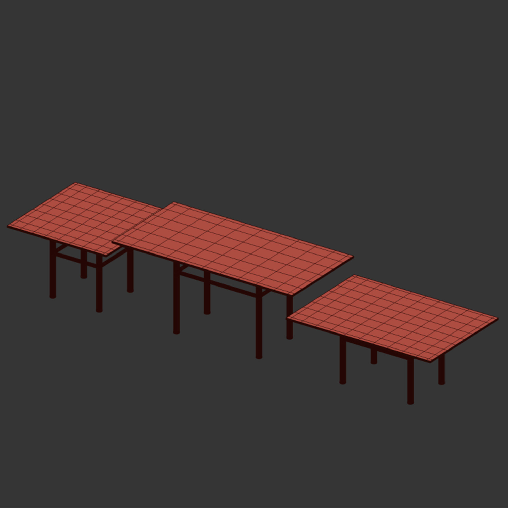 Fard table by bonaldo 3D model_6