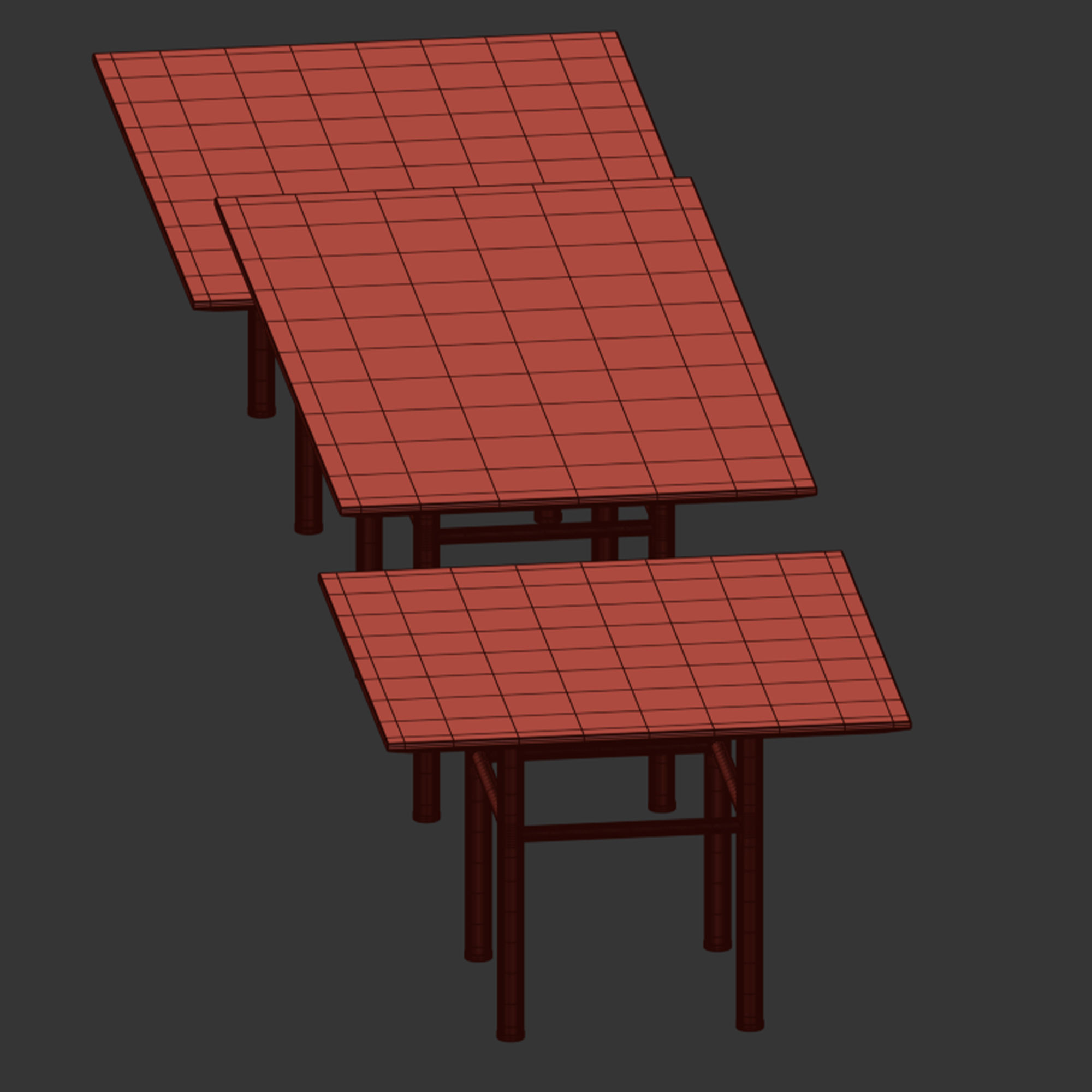 Fard table by bonaldo 3D model_7