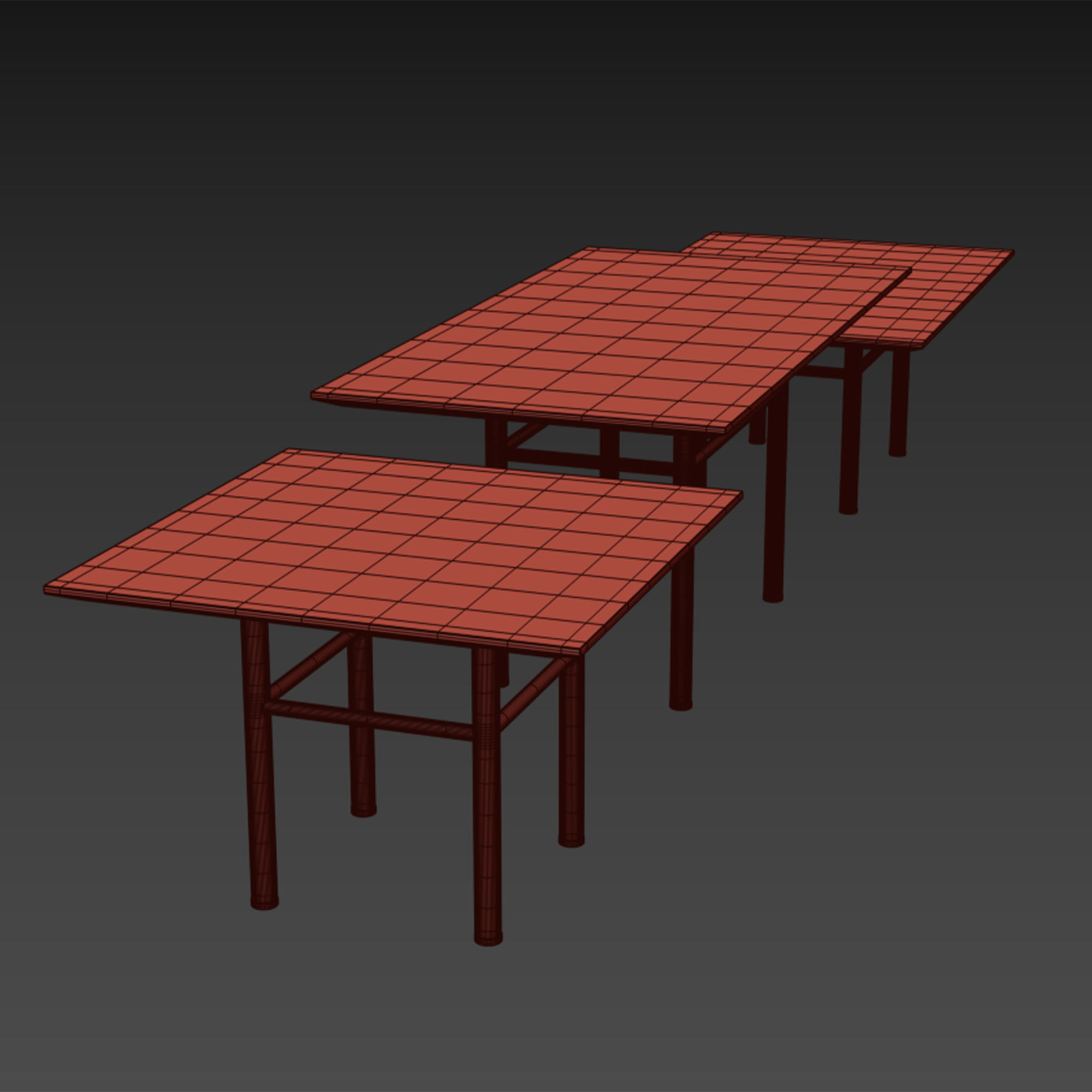 Fard table by bonaldo 3D model_5