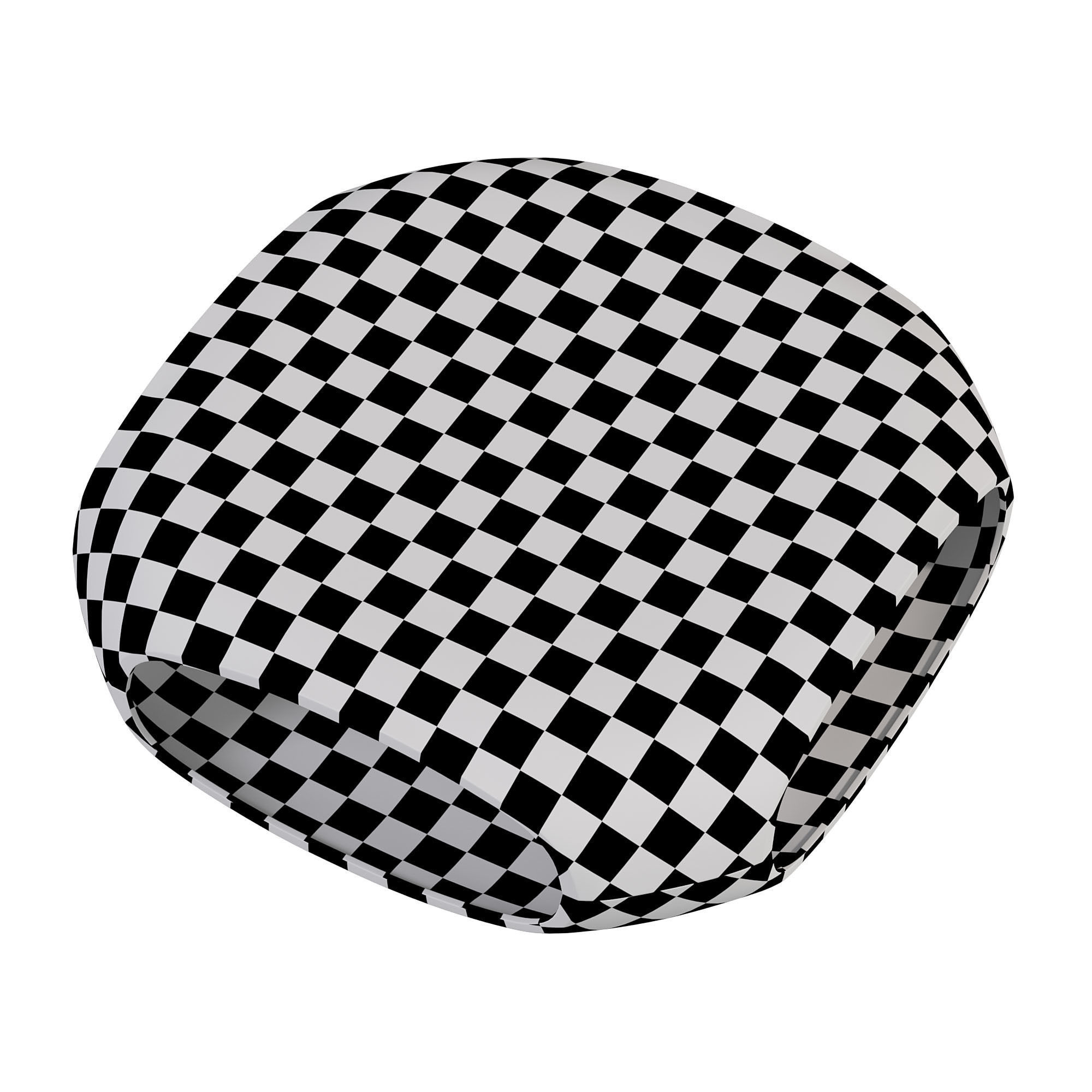Pebble pouf by bonaldo 3D model_4