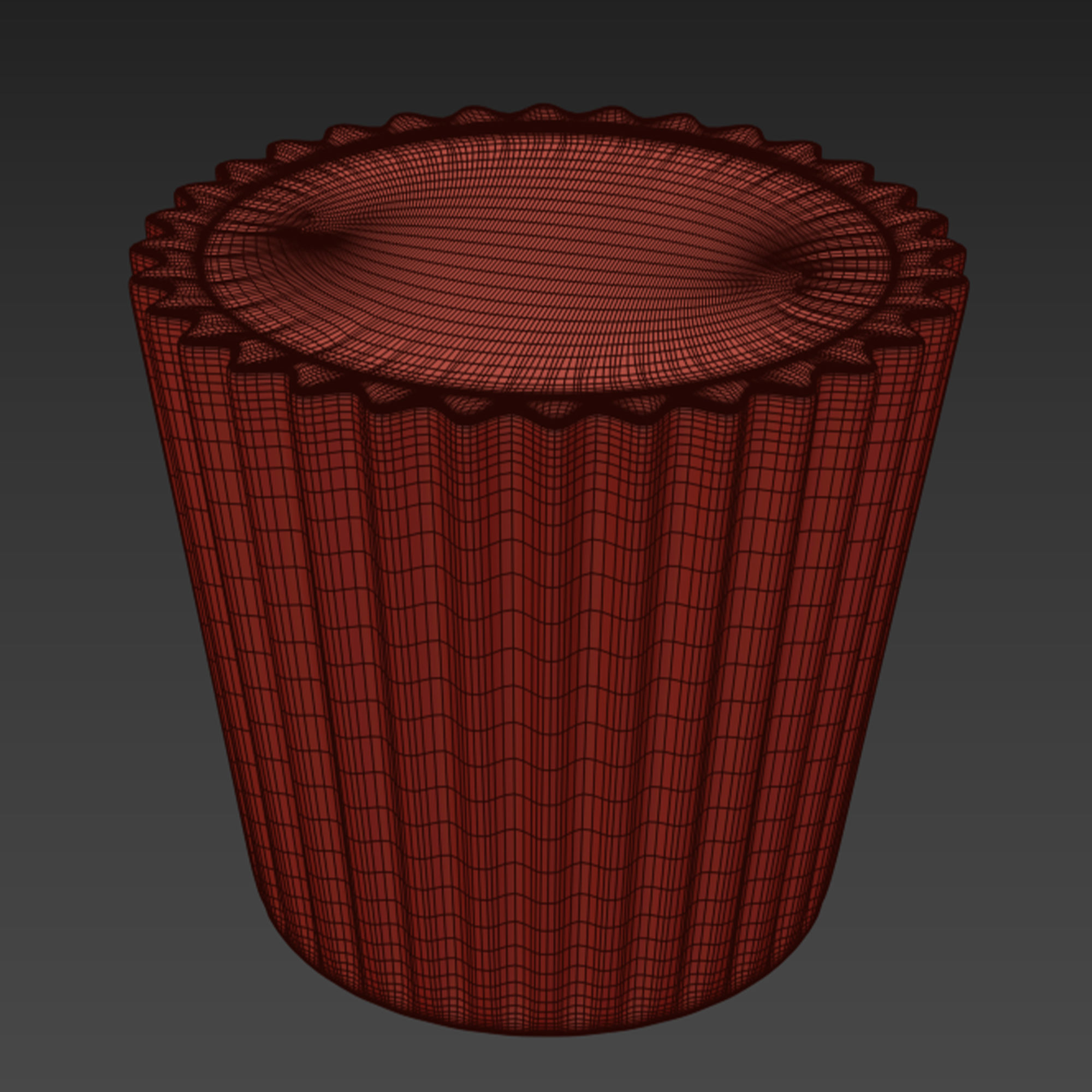 Pebble pouf by bonaldo 3D model_8