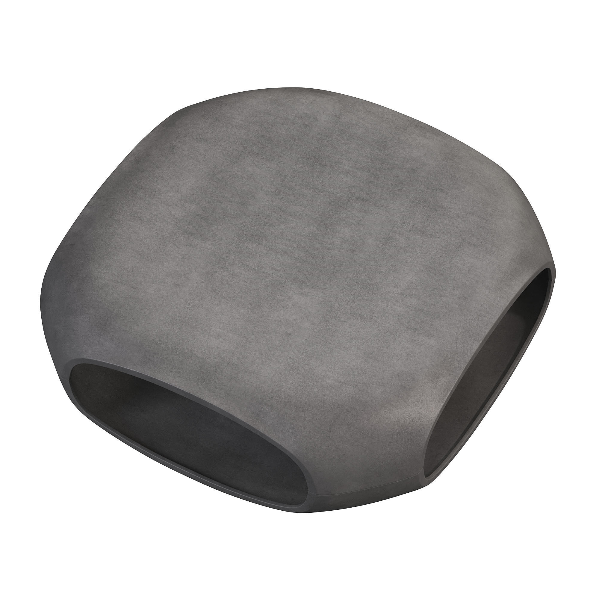 Pebble pouf by bonaldo 3D model_2