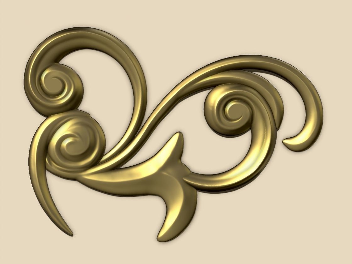 Ornaments Brushes with IMM Brushes and Ornament Set Vol 3 3D model_16
