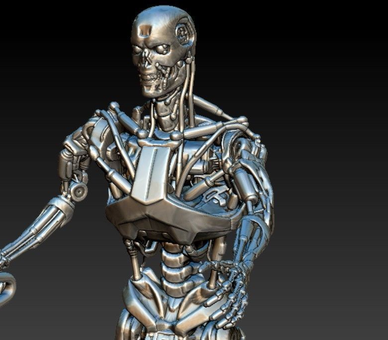 Terminator T800 STL 3D model 3D printable | CGTrader