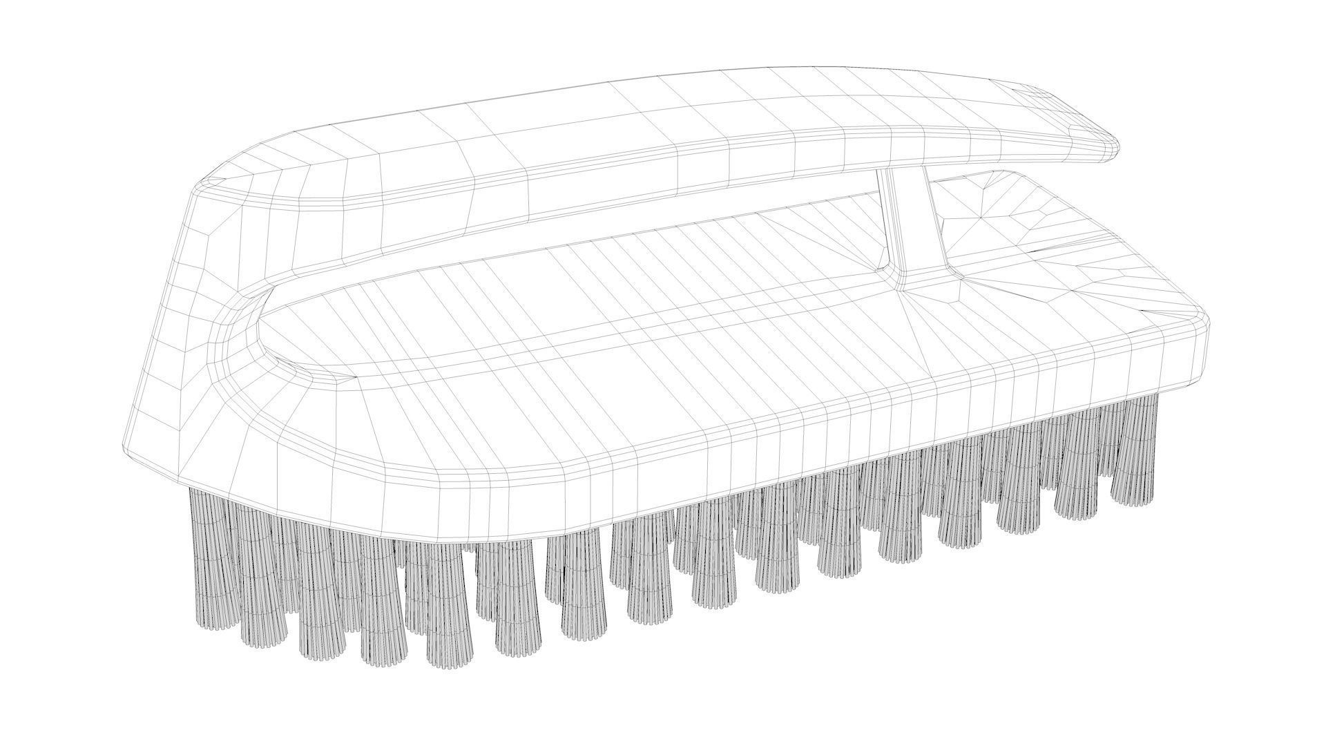 Floor Brush 1 3D model_1