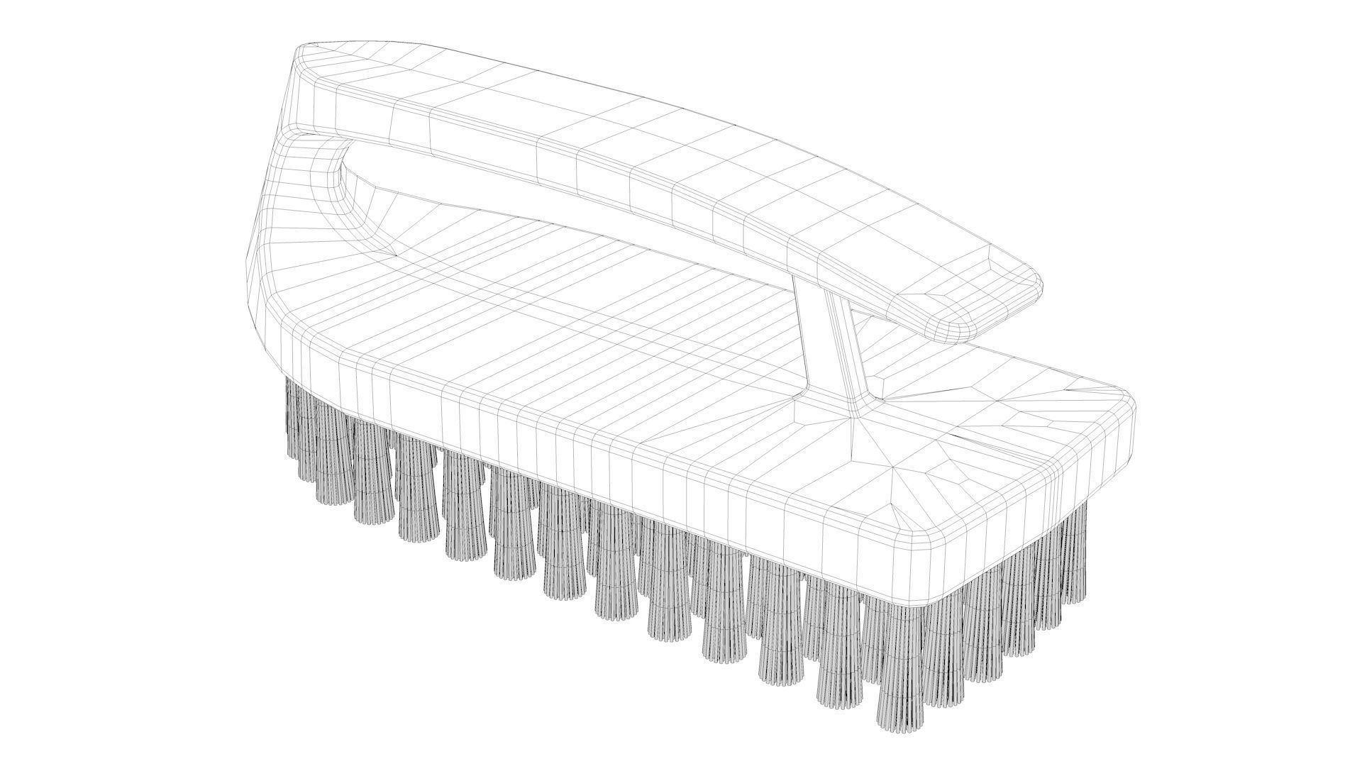 Floor Brush 1 3D model_3