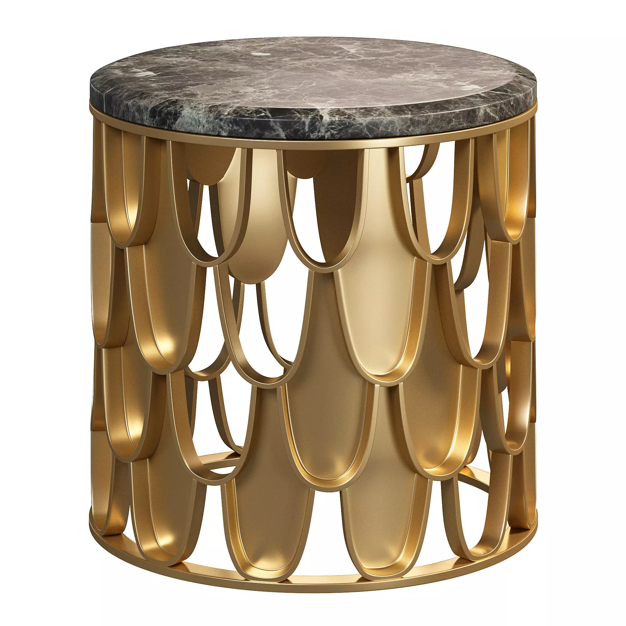 KOI II SIDE TABLE by maisonvalentina 3D model_0