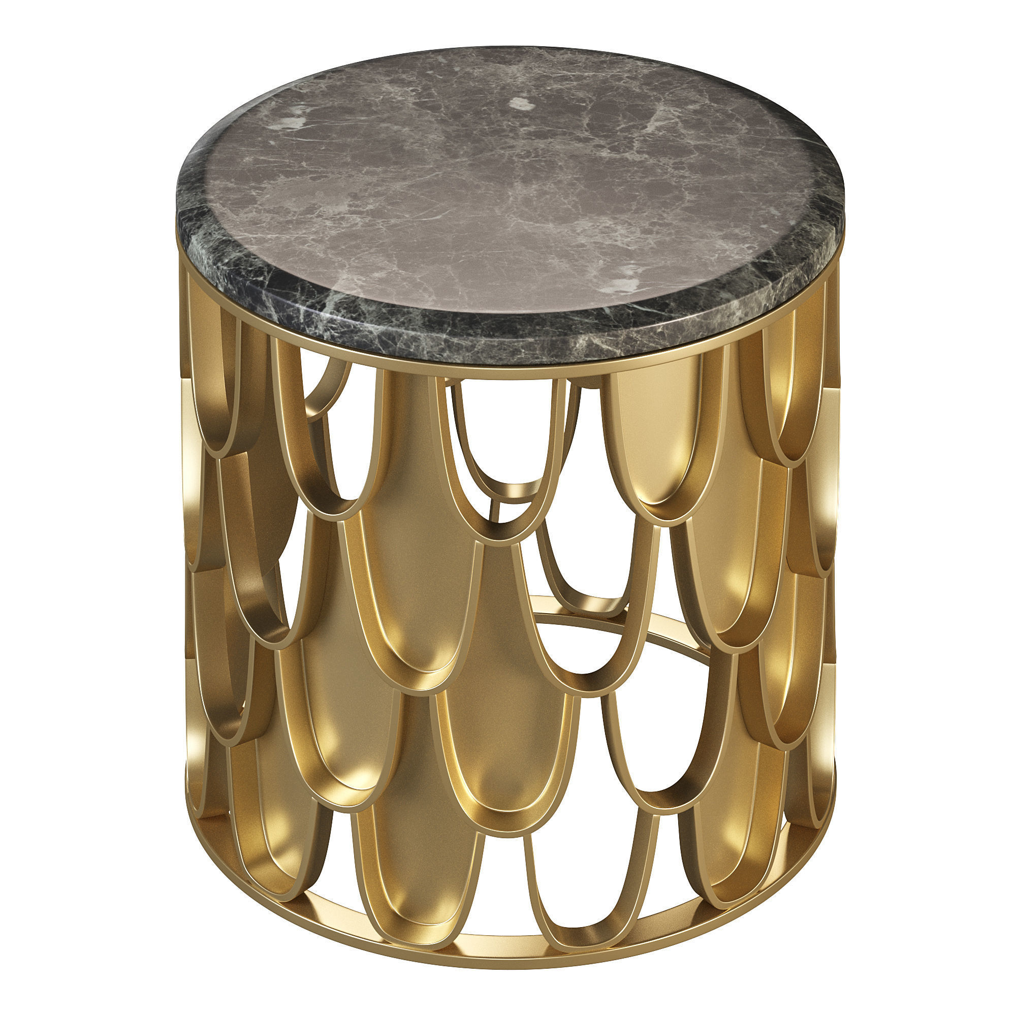 KOI II SIDE TABLE by maisonvalentina 3D model_1