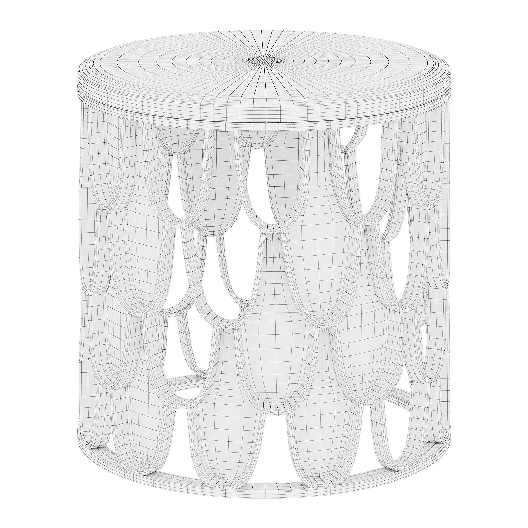 KOI II SIDE TABLE by maisonvalentina 3D model_3