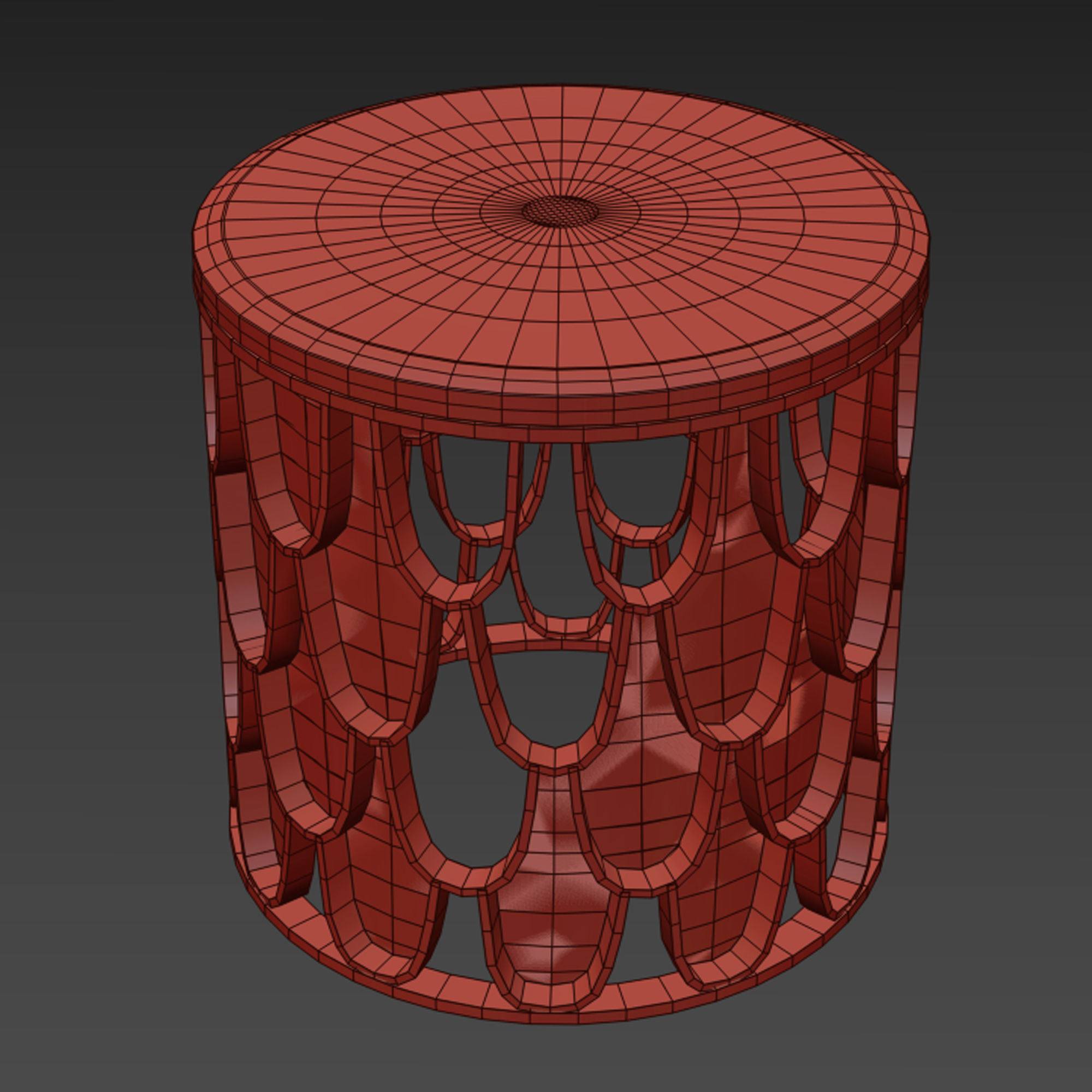 KOI II SIDE TABLE by maisonvalentina 3D model_5