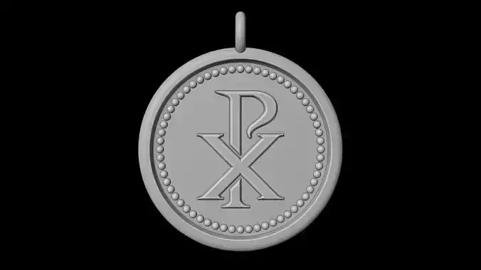 Chi-Rho Medallion