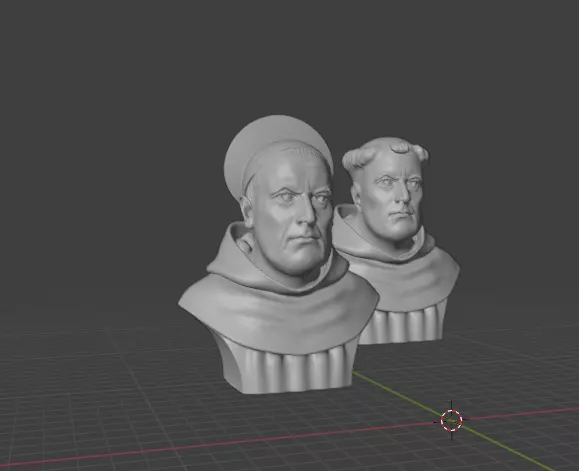 Thomas Aquinas 3D print model_9