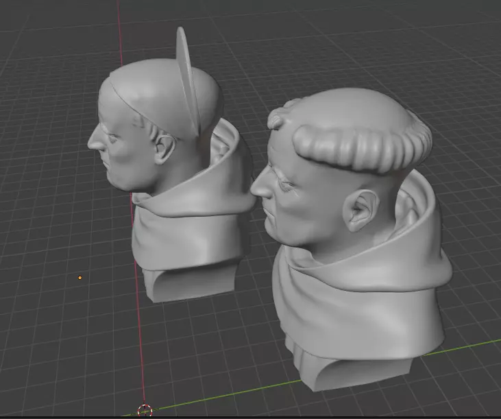 Thomas Aquinas 3D print model_12