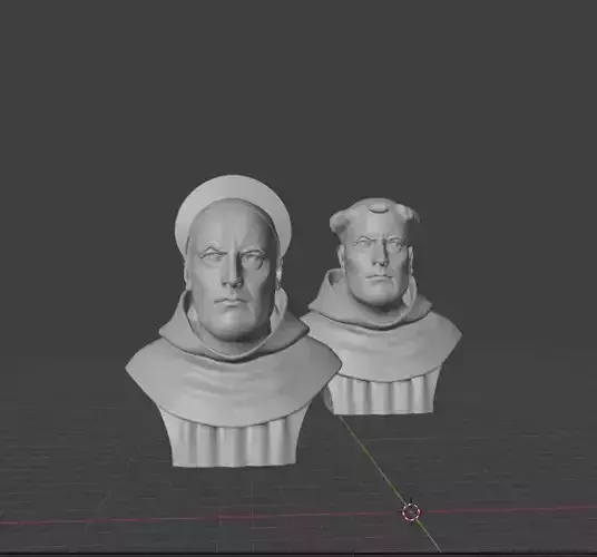 Thomas Aquinas 3D print model