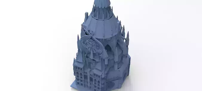 Steampunk Medieval Tower Grand 1 