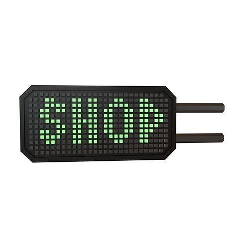 Sci Fi LCD Direction Display Board v1 017 Low-poly 3D model