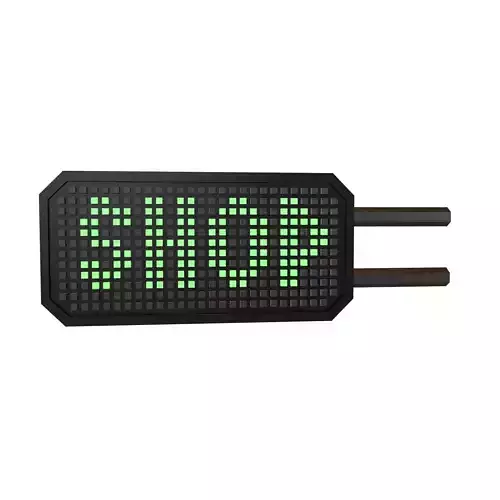 Sci Fi LCD Direction Display Board v1 017