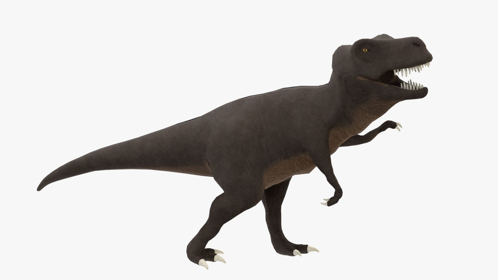 Tyrannosaurus Rex 4K Textures Low-poly 3D model_3