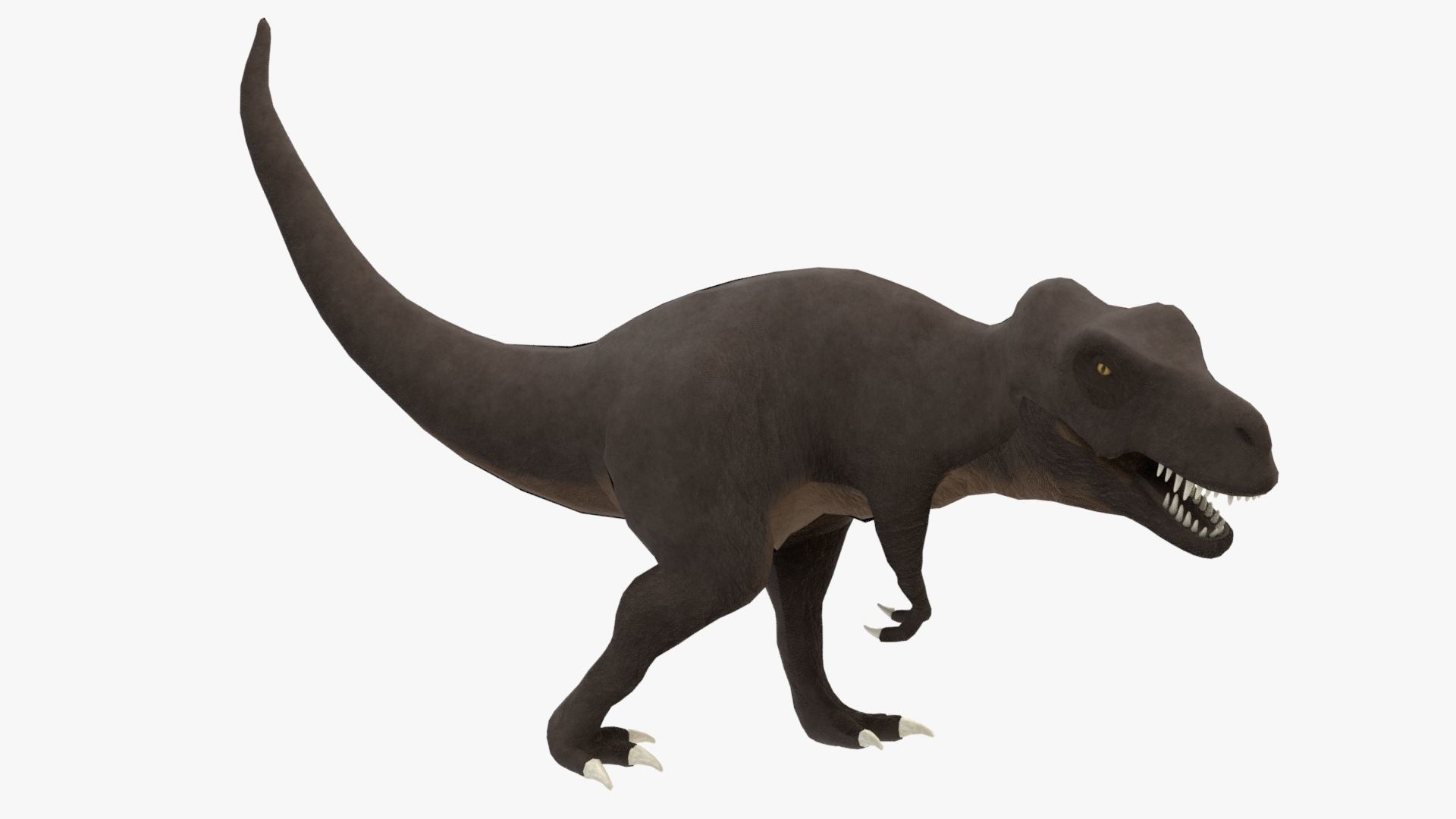 Tyrannosaurus Rex 4K Textures Low-poly 3D model_4