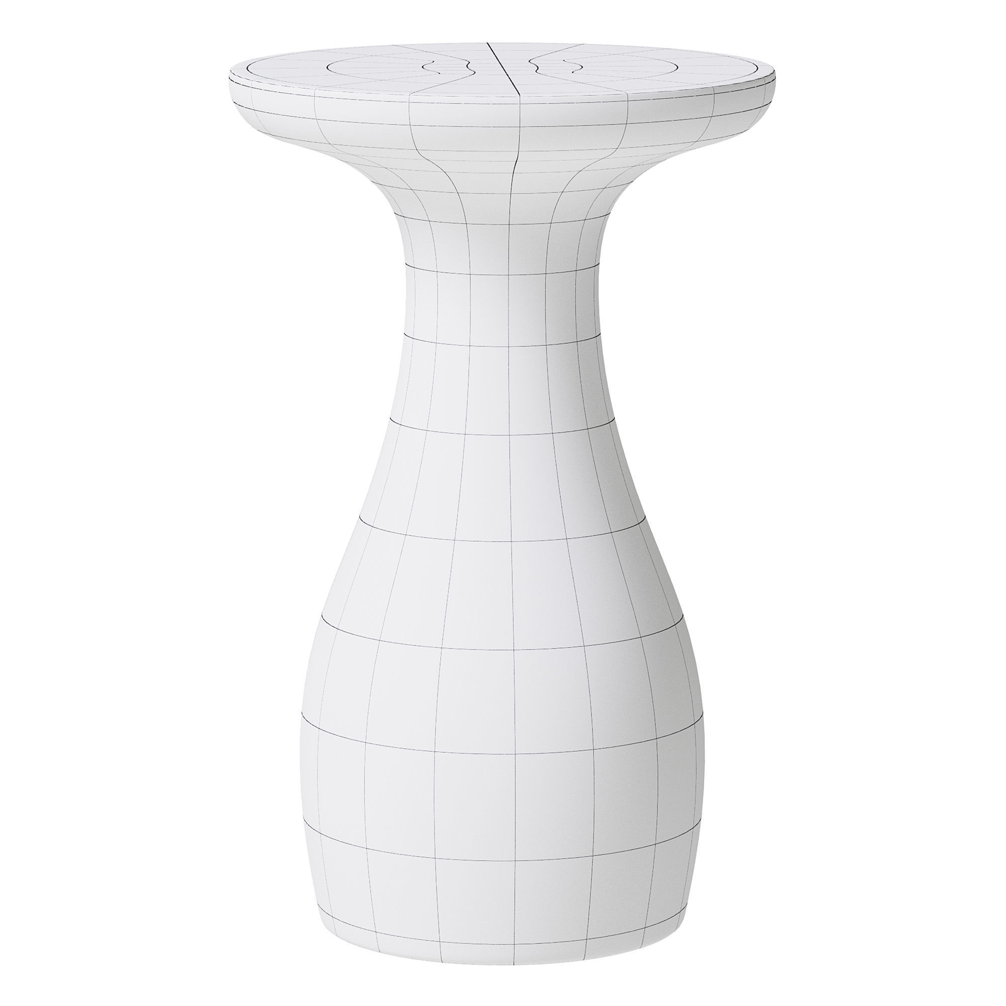 SWELL ACCENT TABLE by baker 3D model_3