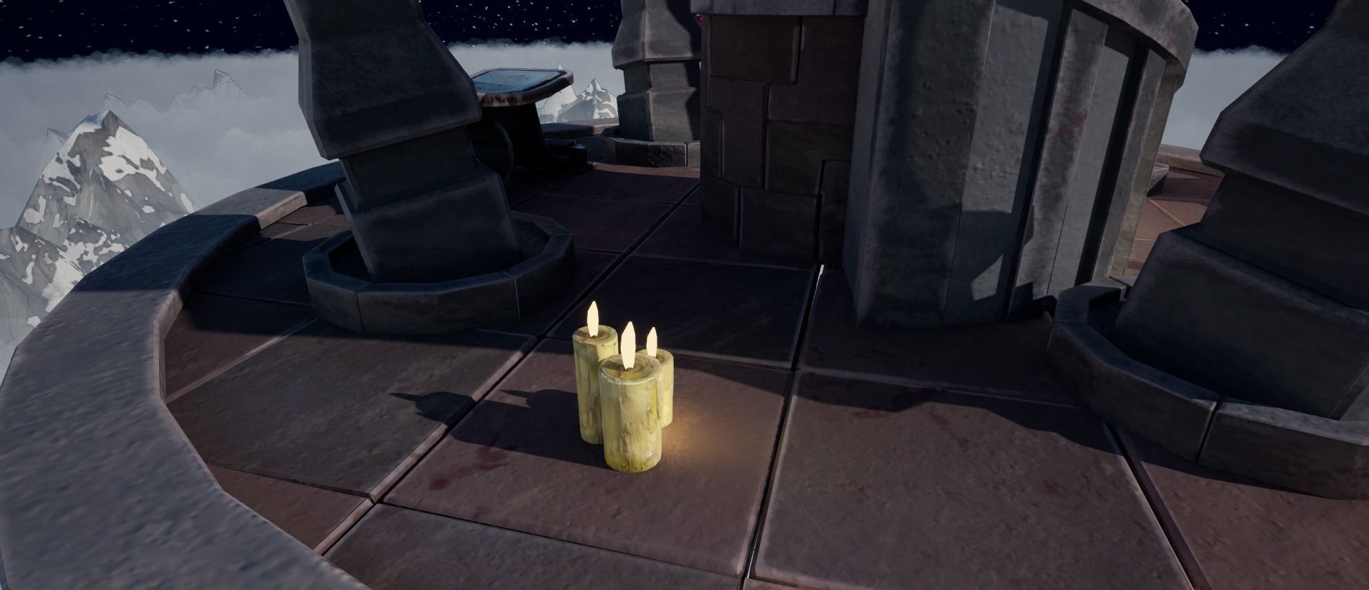 Stylized Crystal Tower Modular Pack Low-poly 3D model_13