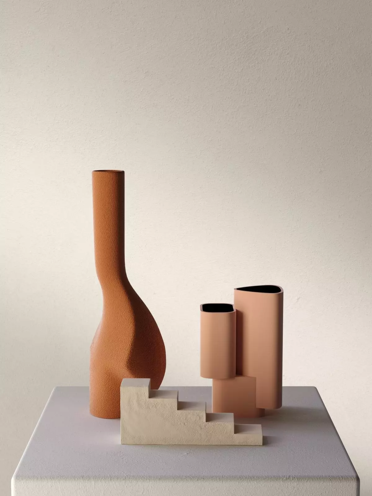 Vase Set 81 3D model_0