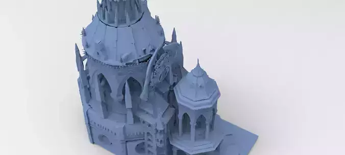 Steampunk Medieval Tower Grand 4