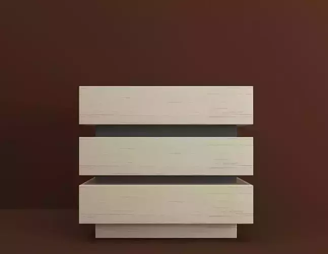 Nightstand Stacked box chest