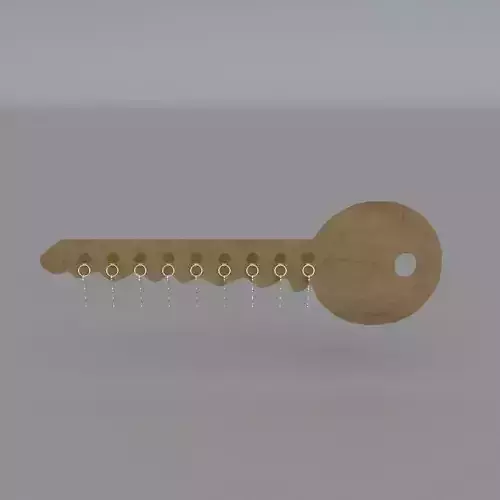 key chain 3D model