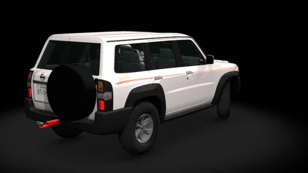 nissan patrol 3D model_1