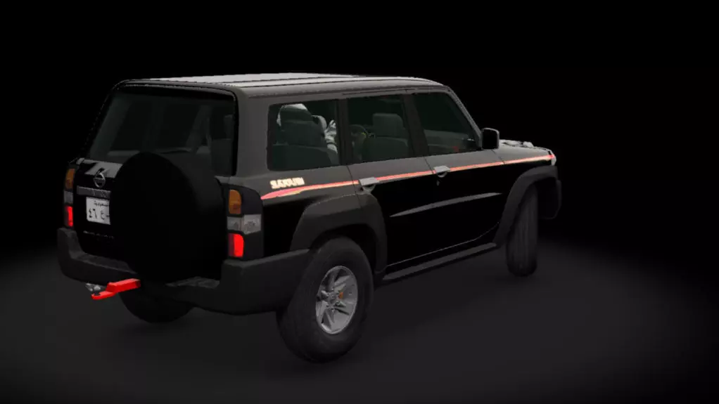 nissan patrol 3D model_0