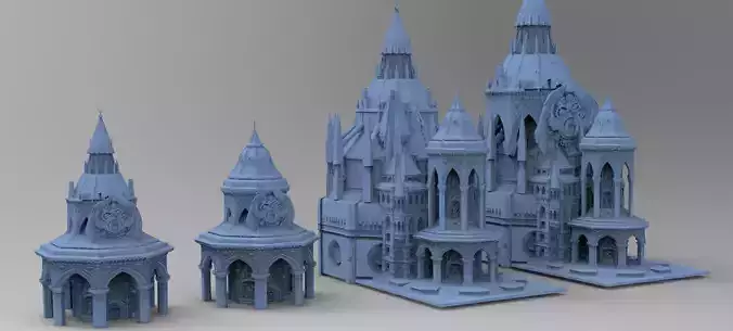 Steampunk Medieval Tower Grand Towers collection 2 