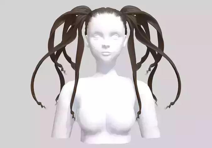 Wavy Stylized Hairstyle V19881 