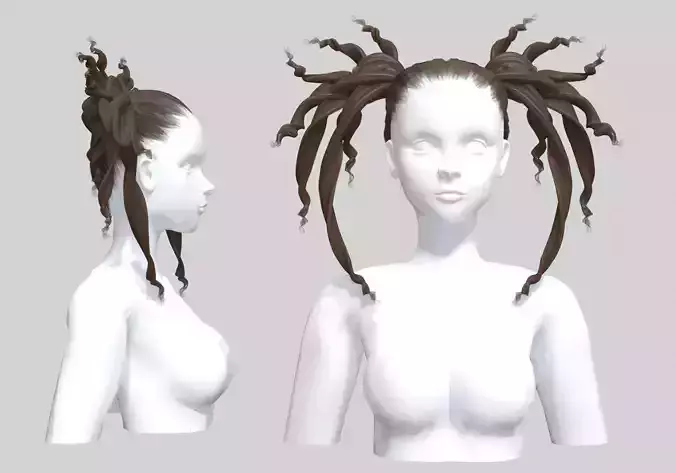 Crazy Stylized Hairstyle V24561 