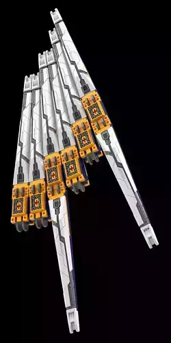 Custom Fin Funnel Set for MG RX-93 Nu and Hi-Nu Gundam 3D print model
