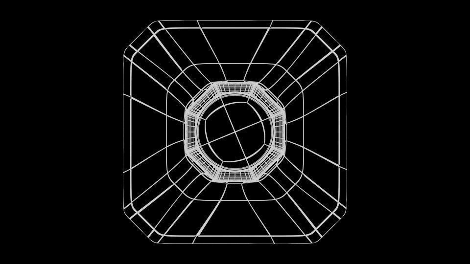 Jack Daniels whiskey Low-poly 3D model_11